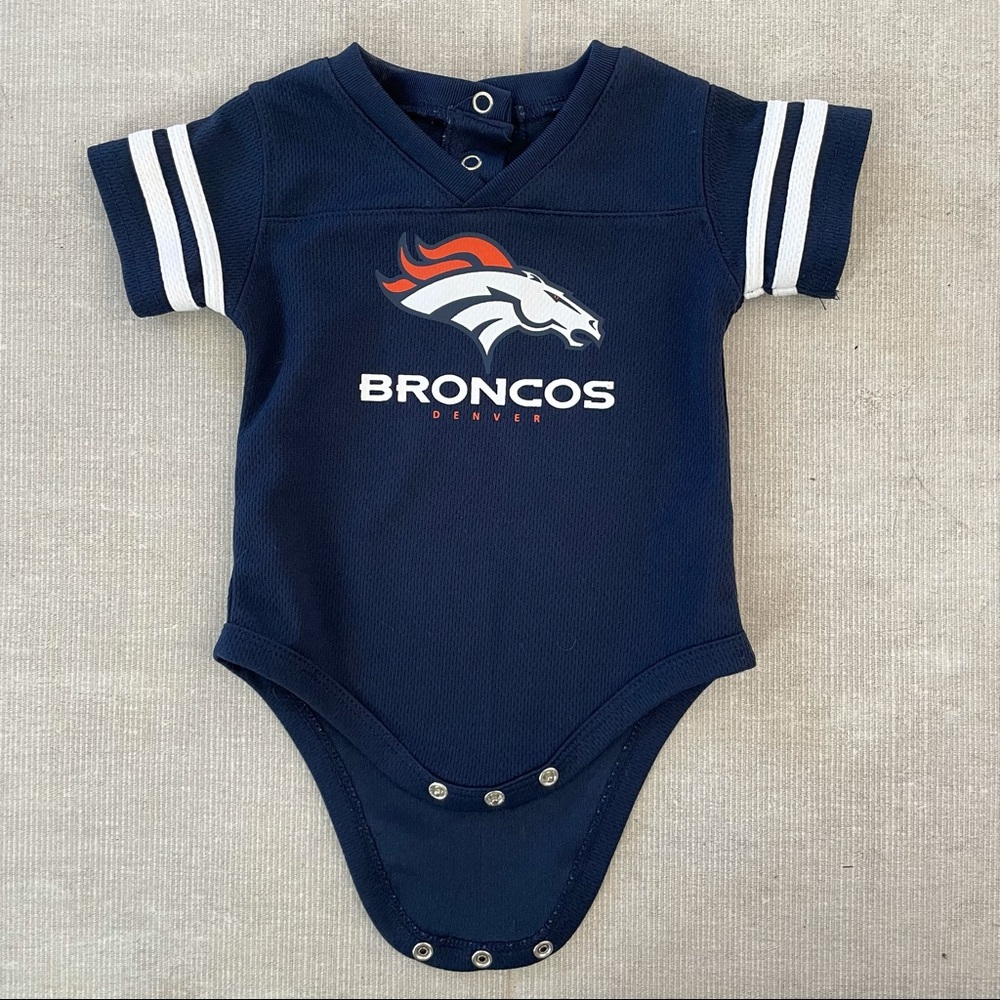 Denver Broncos Mesh Bodysuit Sz 3/6 months